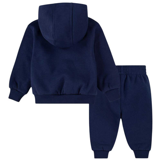Nike Βρεφικές φόρμες σετ Club Chenille Po Hoody Jogger Set